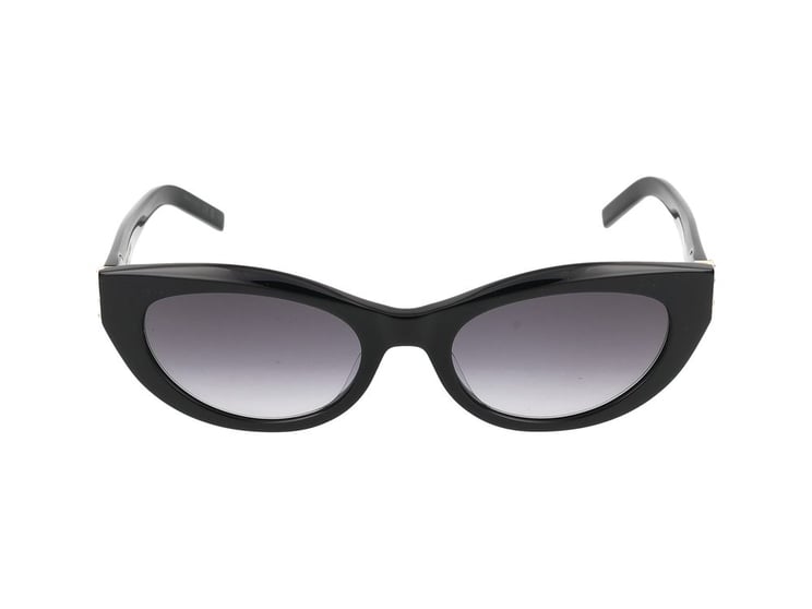 Saint Laurent Black Bold Cat-Eye Sunglasses