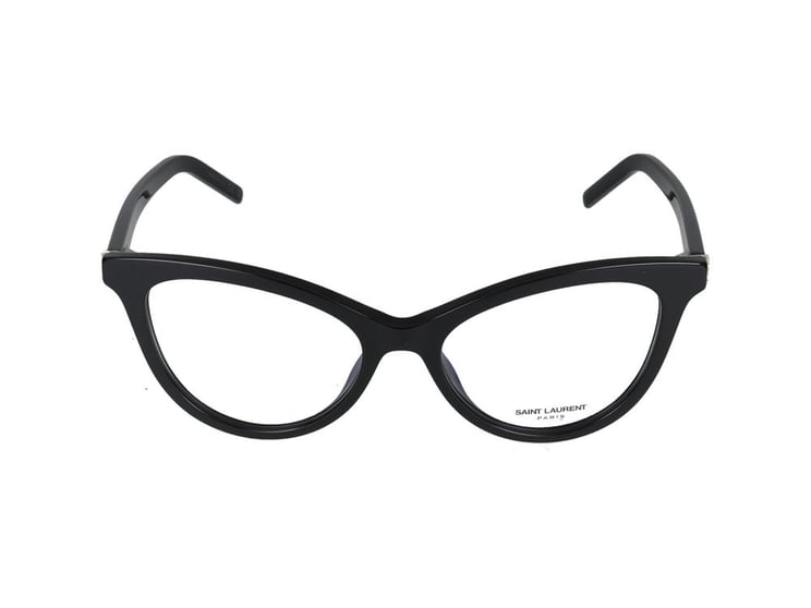 Saint Laurent Eyeglasses SL M164 007 black black transpare 53/17/145