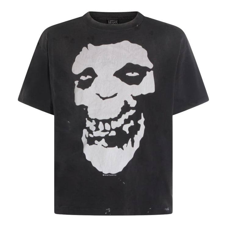 Saint Mxxxxxx Relaxed Fit Black T-Shirt