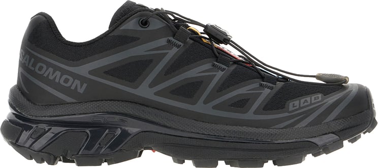 Salomon Salomon Black fabric XT-6 sneakers