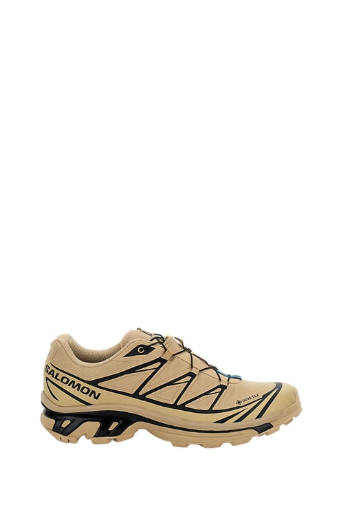 Salomon Beige Xt-6 Gtx Mesh Sneakers