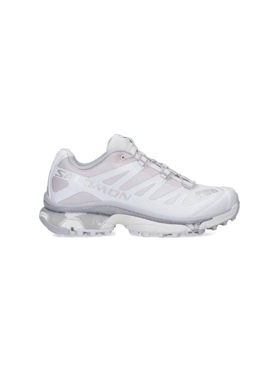 Salomon Grey Lightweight Sneakers With Quicklace™ System And Rugged Outsole