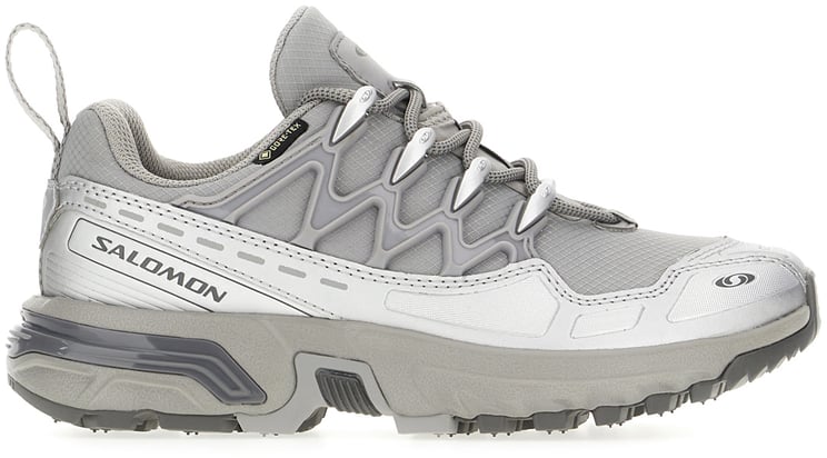Salomon Salomon Grey rubber and mesh ACS+GTX sneakers