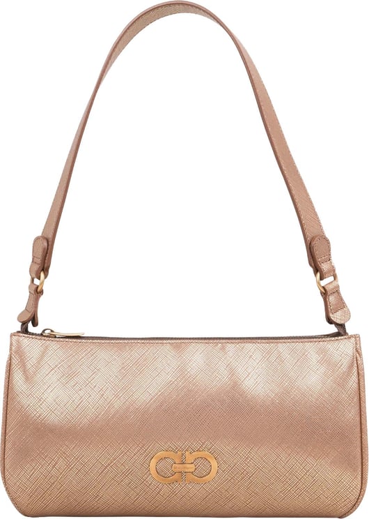 Salvatore Ferragamo Salvatore Ferragamo Gancini Baguette Handbag