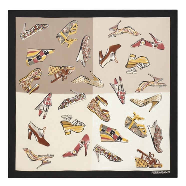 Salvatore Ferragamo Silk Scarf
