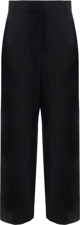 Salvatore Ferragamo Salvatore Ferragamo Silk And Linen Pants