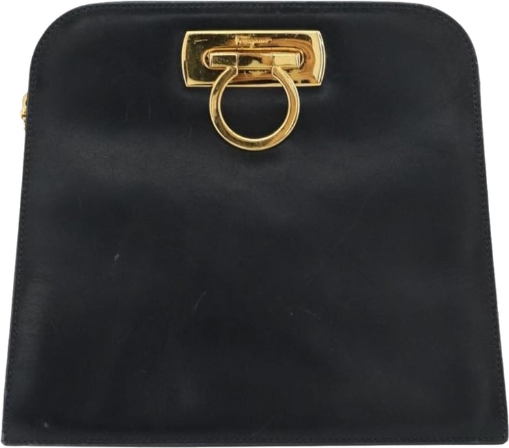 Salvatore Ferragamo Salvatore Ferragamo Gancini Chain Leather Mini