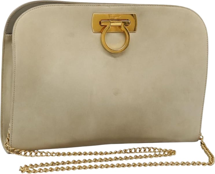 Salvatore Ferragamo Salvatore Ferragamo Gancini Chain Leather