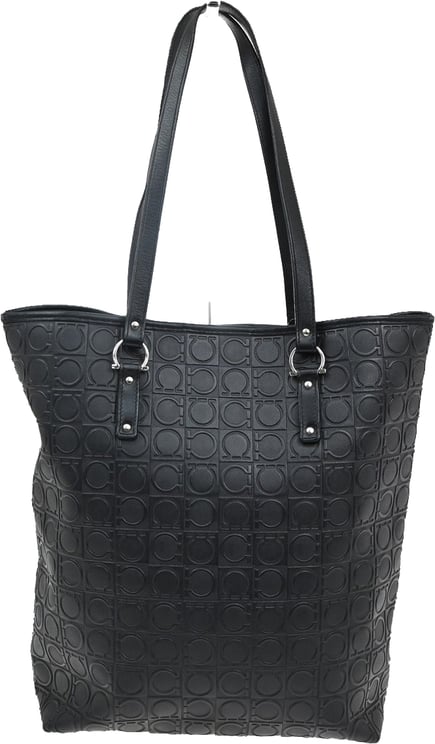 Salvatore Ferragamo Salvatore Ferragamo Gancini Tote Gancini Canvas Medium