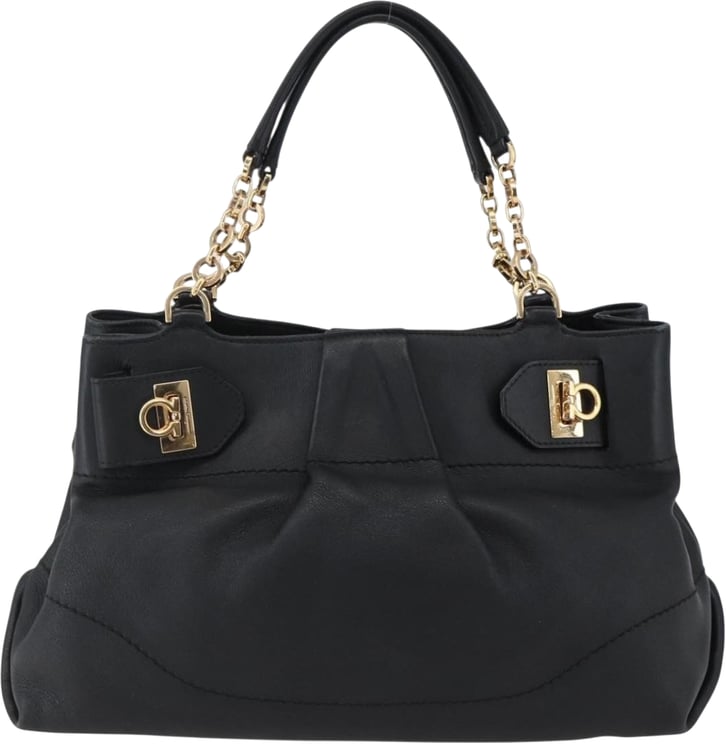 Salvatore Ferragamo Salvatore Ferragamo W Chain Tote Leather Medium