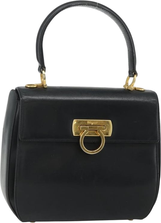 Salvatore Ferragamo Salvatore Ferragamo Gancini Leather Medium