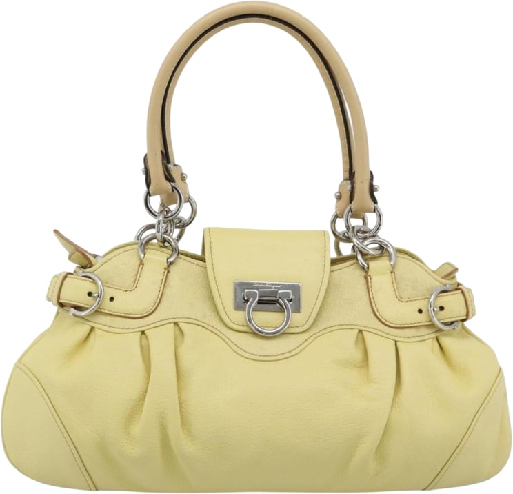 Salvatore Ferragamo Salvatore Ferragamo Gancini Leather Medium