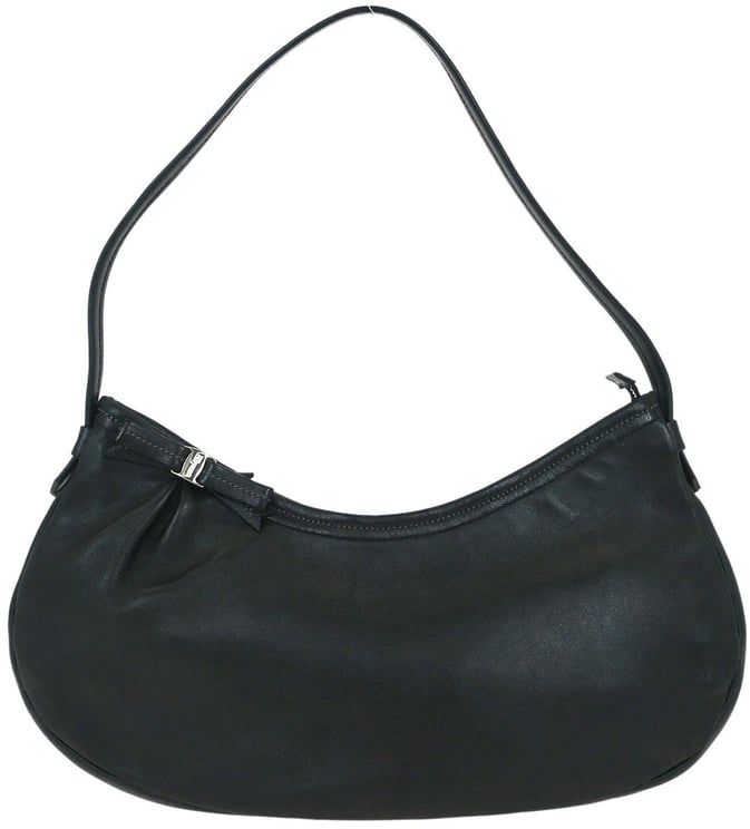 Salvatore Ferragamo Salvatore Ferragamo Vara Bow Hobo Leather