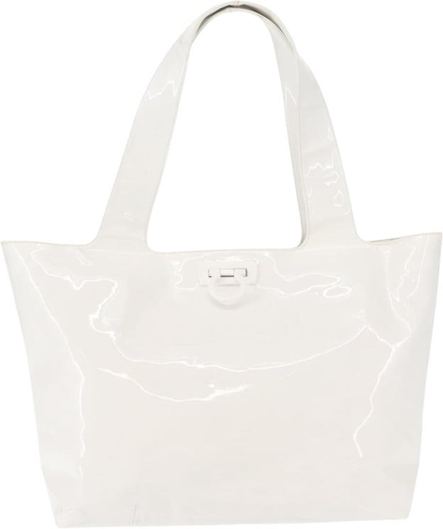 Salvatore Ferragamo Salvatore Ferragamo Gancini Tote Patent leather