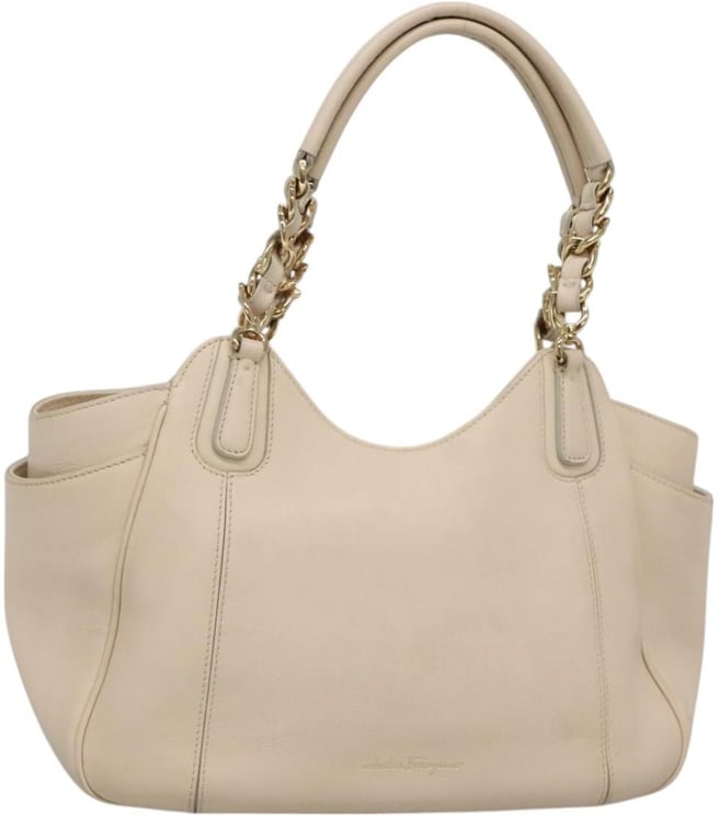 Salvatore Ferragamo Salvatore Ferragamo Melinda Tote Leather Small