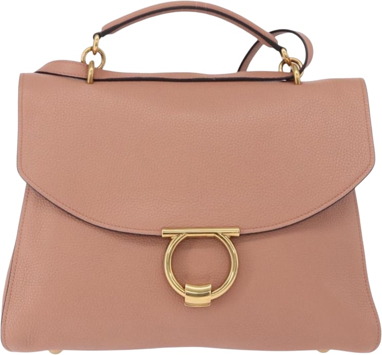 Salvatore Ferragamo Salvatore Ferragamo Margot Satchel Leather Large