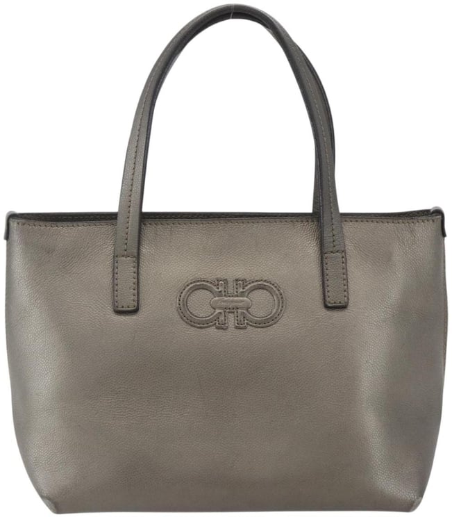 Salvatore Ferragamo Salvatore Ferragamo Amabel Tote Leather
