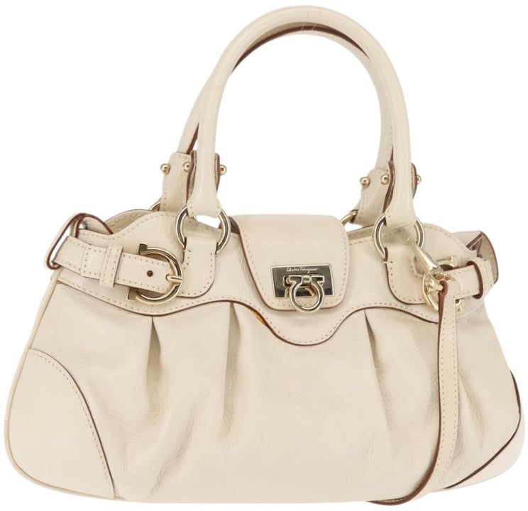 Salvatore Ferragamo Salvatore Ferragamo Marisa Satchel Leather