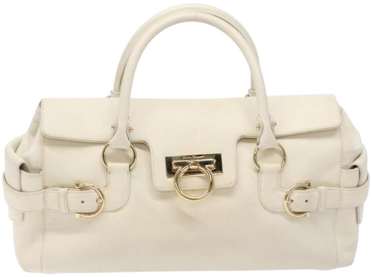 Salvatore Ferragamo Salvatore Ferragamo Gancini top handle Leather