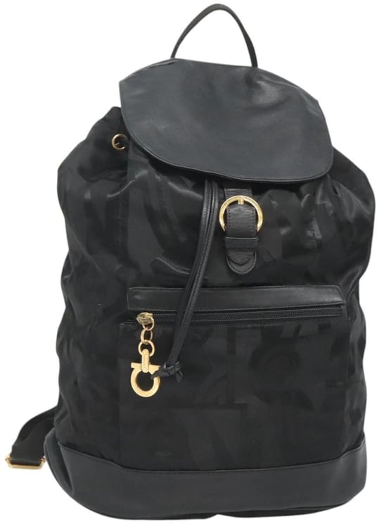 Salvatore Ferragamo Salvatore Ferragamo Vintage Gancini Backpack Nylon