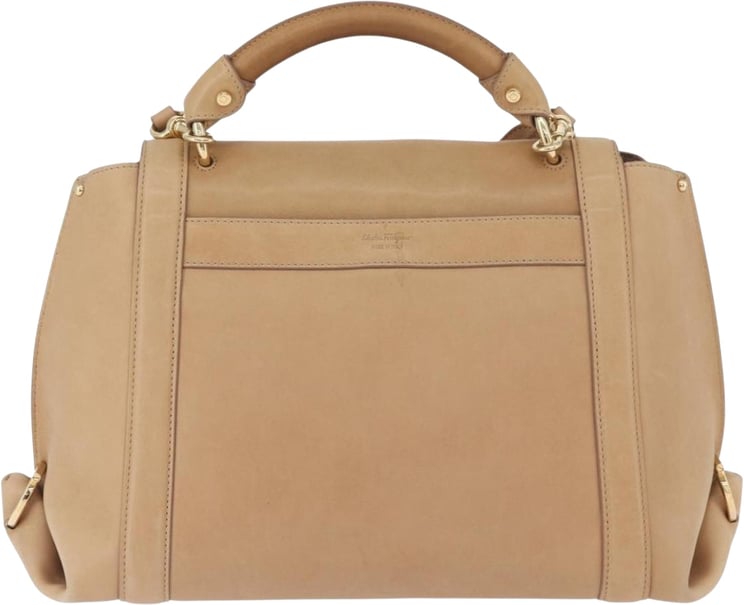 Salvatore Ferragamo Salvatore Ferragamo Suzanna Satchel Smooth Leather Medium