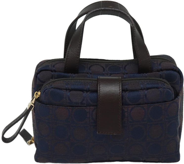 Salvatore Ferragamo Salvatore Ferragamo Gancini mini handbag Canvas