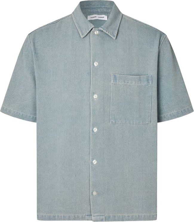 Samsøe Samsøe Samsoe Samsoe - Saayo O shirt 16070 - M26200070 - CLR002720 Light denim