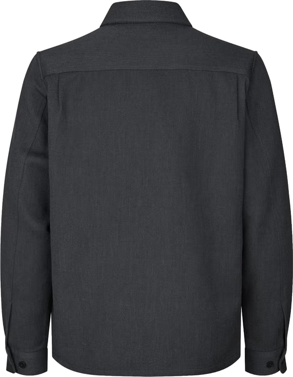 Samsøe Samsøe Samsoe Samsoe - Sadamon GT zip overshirt 16201 - M26300066 - CLR002455 Dark grey mel.