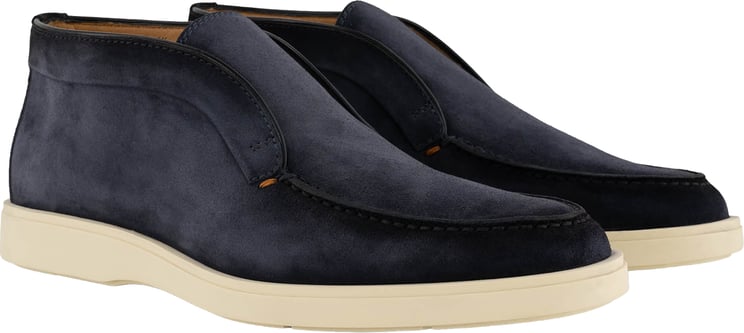 Santoni Detroit Instappers Van Suède