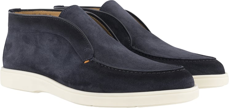 Santoni Detroit Instappers Van Suède