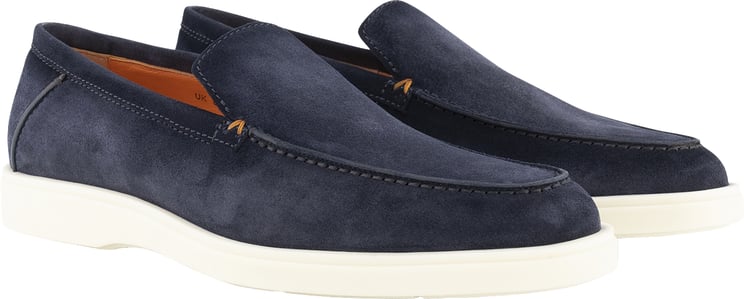 Santoni Detroit Instappers Van Suède