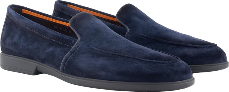 Santoni Loafers Van Suède