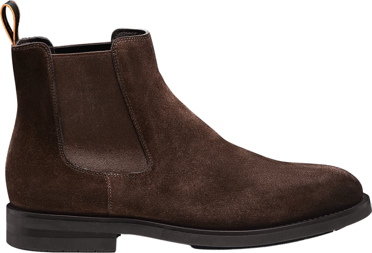 Santoni Suede chelsea boot