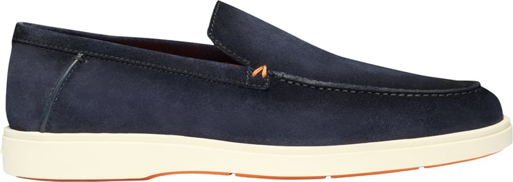 Santoni Men’s suede loafer