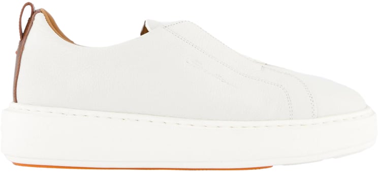 Santoni Dames Victory Sneaker Beige