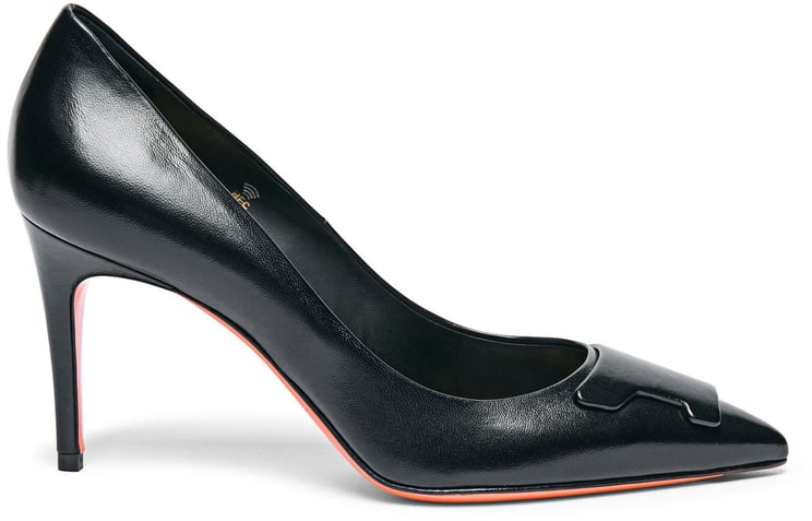 Santoni Women's suede highheel Santoni Sibille pump