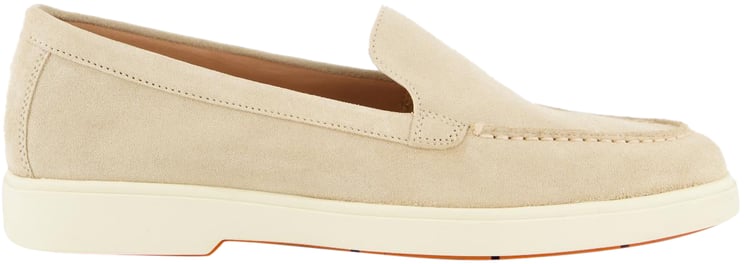 Santoni Dames Yalta Loafer Beige