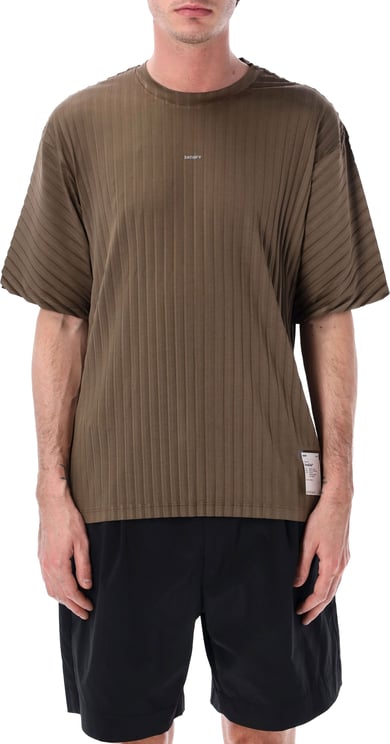 Satisfy Auralite Pleated Tee Nero