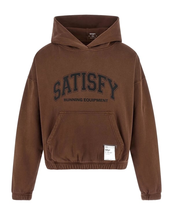 Satisfy Softcell Hoodie with Collegiate Logo and Kangaroo Pocket