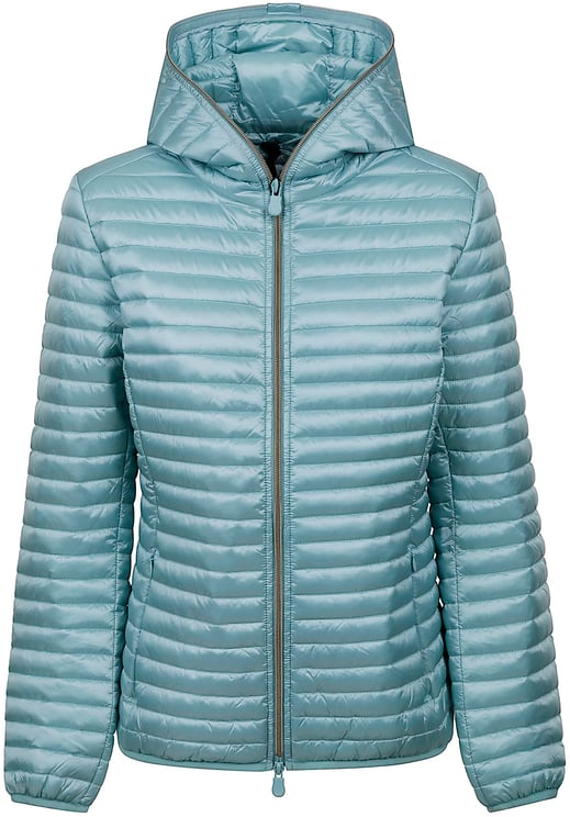 Save the Duck Coats Verde Acqua
