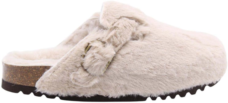 Scholl Slipper White
