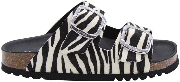 Scholl Slipper White