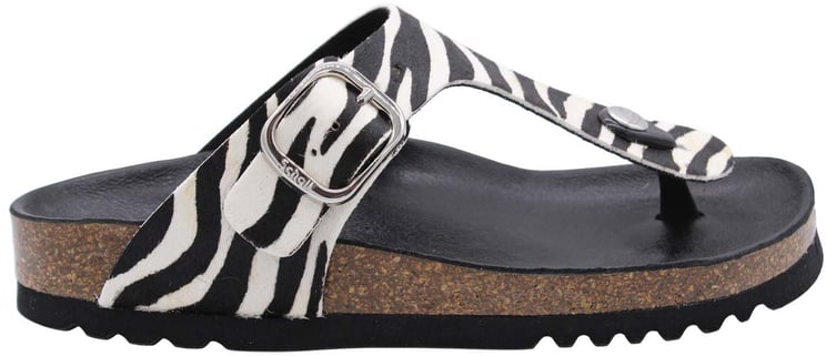 Scholl Teenslipper White