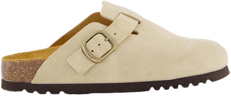 Scholl Scholl Dames Fae Beige muiltjes