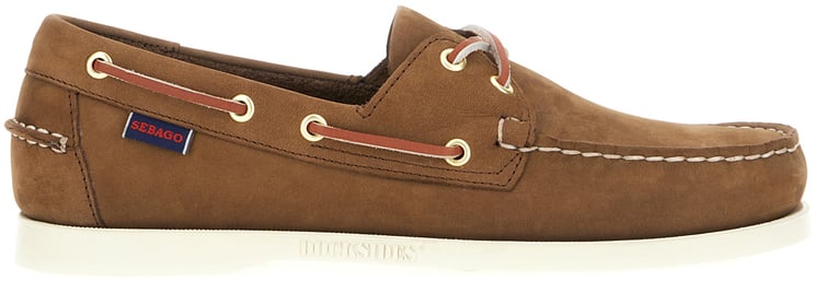 SEBAGO Sebago Brown nabuk loafers