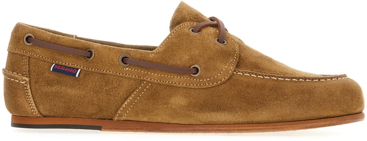 SEBAGO Sebago Camel suede loafers