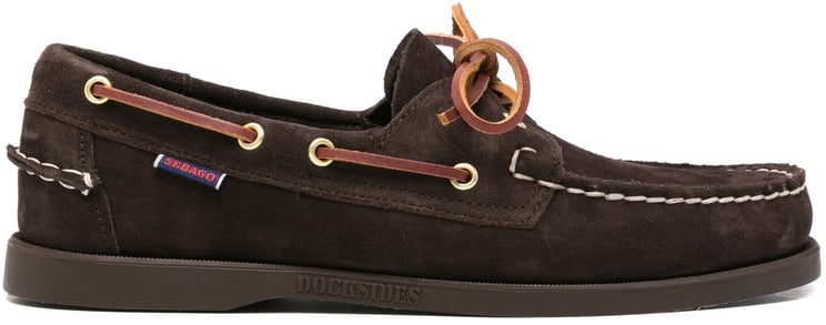 SEBAGO Flat Shoes Marrone Scuro