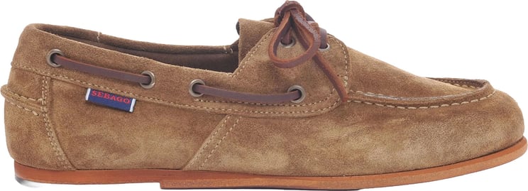 SEBAGO Owen Brown Taupe Boat Shoe