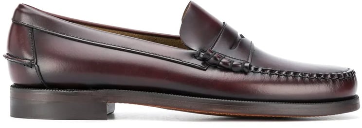 SEBAGO sebago classic dan cuir burgundy