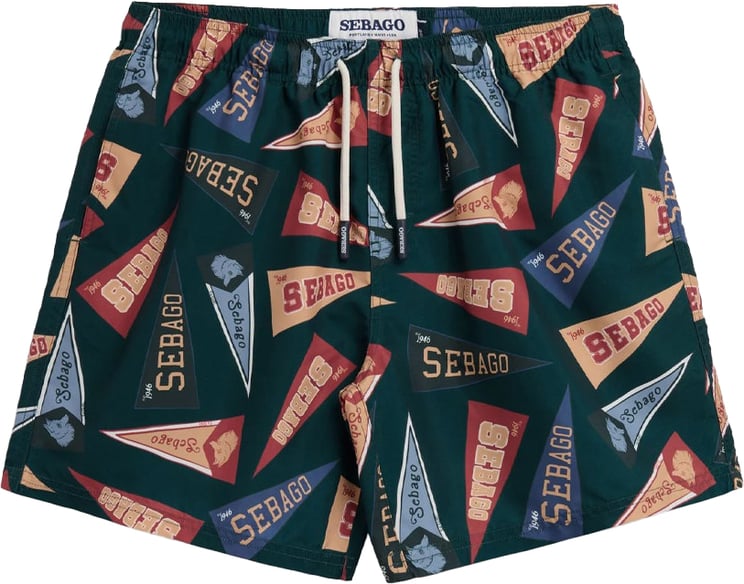 SEBAGO Shorts Sandbeach Fancy Pennant Green